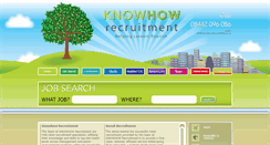Desktop Screenshot of knowhowrecruitment.co.uk
